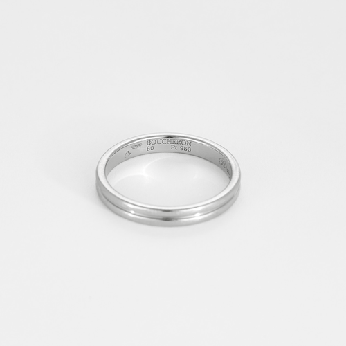 Bague 60 BOUCHERON - Alliance en platine 58 Facettes DV27468-46-60-2