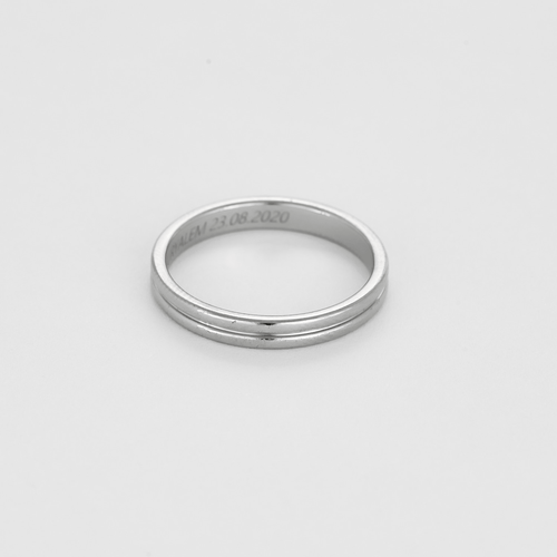 Bague 60 BOUCHERON - Alliance en platine 58 Facettes DV27468-46-60-2