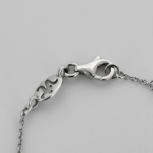 Collier Vanessa Tugendhaft - Collection Idylle - Collier en or gris et diamants 58 Facettes DV28162-2