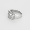 Bague 56 Bague en or gris et diamants 58 Facettes DV27468-71-56-3