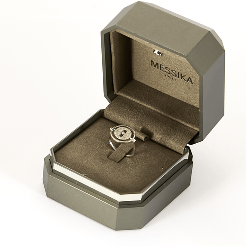 Bague 51 Messika - Lucky move pavé or gris et diamants. PM 58 Facettes DV24573-4