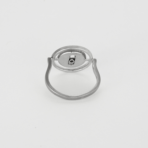 Bague 51 Messika - Lucky move pavé or gris et diamants. PM 58 Facettes DV24573-4