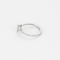 Bague 51,5 Tiffany & Co - Soleste - Bague Solitaire en platine et diamants 58 Facettes DV28427-1-515-5