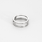 Bague 54 Messika -  Move Romane - Bague pavée or gris et diamants 58 Facettes DV27114-3