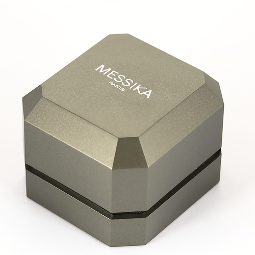 Bague 54 Messika -  Move Romane - Bague pavée or gris et diamants 58 Facettes DV27114-3