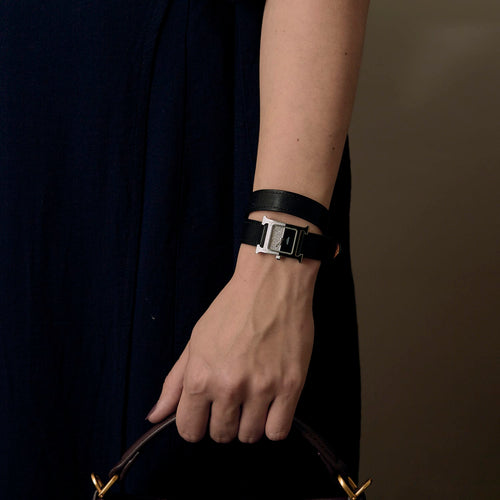 Montre HERMÈS - Heure - Montre en acier plaqué or 58 Facettes DV0184-24