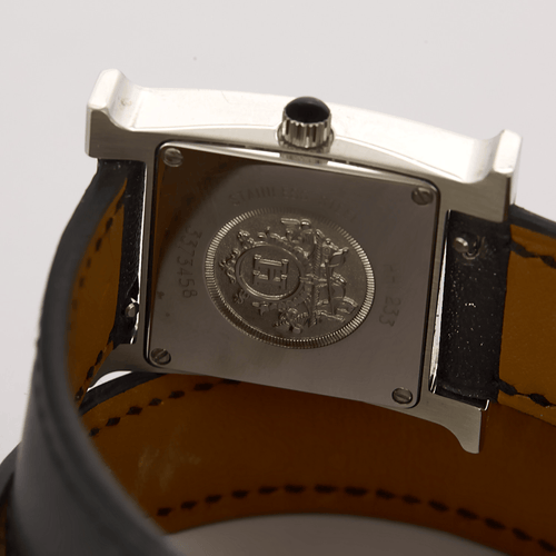 Montre HERMÈS - Heure - Montre en acier plaqué or 58 Facettes DV0184-24
