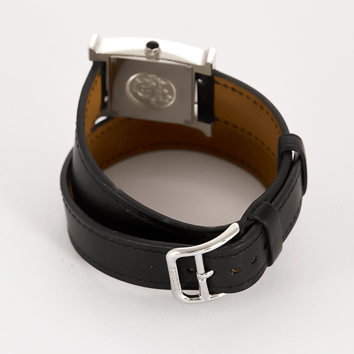 Montre HERMÈS - Heure - Montre en acier plaqué or 58 Facettes DV0184-24