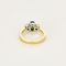 Bague 55 Bague or jaune et or gris, émeraude et diamants 58 Facettes DV27468-25-DV0882-1
