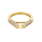 Bague 46,5 Bague solitaire en or jaune et diamant 58 Facettes DV27468-52-465-4