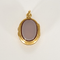 Pendentif Pendentif porte photo en or jaune et agate 58 Facettes DV0622-4