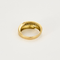 Bague 56 Bague jonc en or jaune et diamants 58 Facettes DV27468-65-56-3
