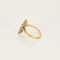Bague 55 Bague marquise en or jaune et diamants 58 Facettes DV27468-70-DV0882-1