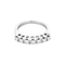 Bague 48 Bague jarretière en or blanc et diamants 58 Facettes DV27656-1-48-2