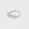 Bague 48 Bague jarretière en or blanc et diamants 58 Facettes DV27656-1-48-2