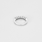 Bague 48 Bague jarretière en or blanc et diamants 58 Facettes DV27656-1-48-2