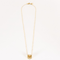 Collier Collier en or jaune, citrine et petits diamants 58 Facettes DV16843-2