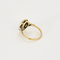 Bague 53 Bague en or jaune, or gris, rubis calibrés et diamants 58 Facettes DV28120-1-53-2