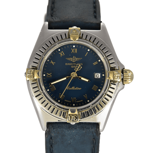 Montre Breitling - Callistino - Montre en acier à boitier rond et mouvement quartz 58 Facettes DV27747-1