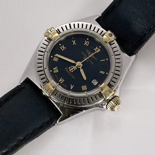 Montre Breitling - Callistino - Montre en acier à boitier rond et mouvement quartz 58 Facettes DV27747-1