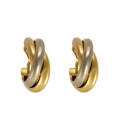 CARTIER - Trinity - Paire de boucles d'oreilles trois ors 58 Facettes DV27468-14