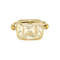 Bague 50 Bague moderniste en or jaune, diamant old cut 7.80 carats environ 58 Facettes DV28150-1-50-2