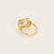 Bague 50 Bague moderniste en or jaune, diamant old cut 7.80 carats environ 58 Facettes DV28150-1-50-2