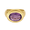 Bague 57 Bague en or jaune et améthyste 3,80 carats 58 Facettes DV27468-69-57-3