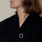 Broche Couronne en or gris, saphirs et perles de culture blanches 58 Facettes DV27545-3
