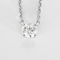 Collier MAUBOUSSIN - Mon premier pas d'amour - Collier en or gris et diamant solitaire 0.20 carat environ. 58 Facettes DDV28310-4