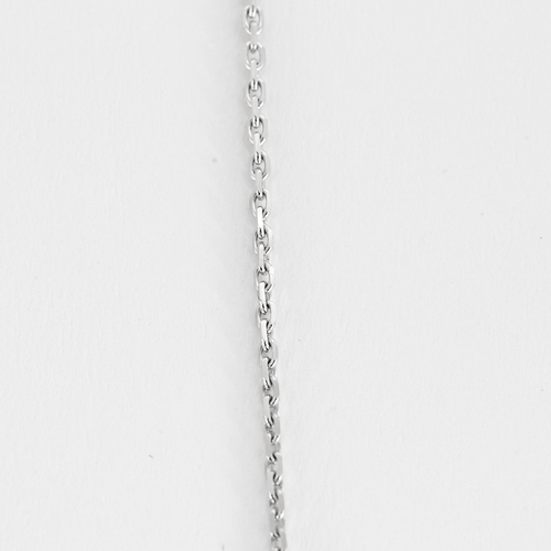 Collier MAUBOUSSIN - Mon premier pas d'amour - Collier en or gris et diamant solitaire 0.20 carat environ. 58 Facettes DDV28310-4