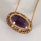 Collier Collier en or jaune, améthyste 58 Facettes DV27342-2