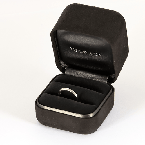 48.5 Tiffany & Co - Alliance platine et diamants 58 Facettes DV28010-1-485-2