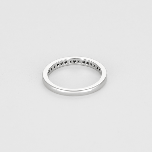 Bague 48.5 Tiffany & Co - Alliance platine et diamants 58 Facettes DV28010-1-485-2