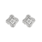 Boucles d'oreilles MAUBOUSSIN - Chance of love - Paire de boutons d'oreilles en or gris et diamants 58 Facettes DDV28310-3