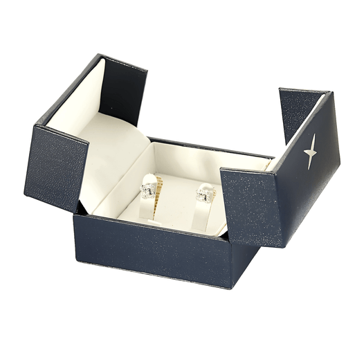 Boucles d'oreilles MAUBOUSSIN - Chance of love - Paire de boutons d'oreilles en or gris et diamants 58 Facettes DDV28310-3