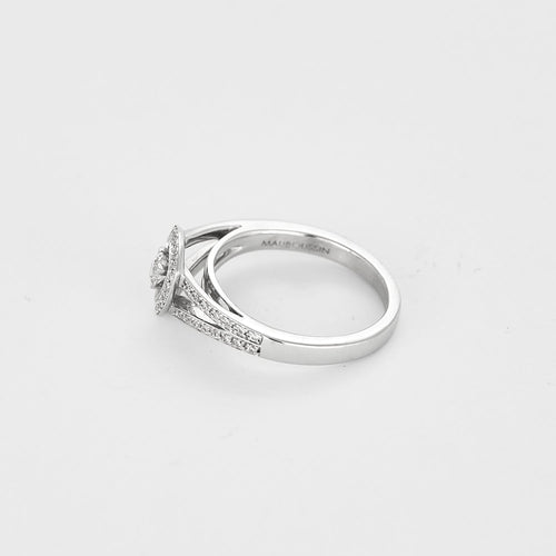 Bague 54 Mauboussin - Dream and Love N°2 - Bague en or blanc et diamants 58 Facettes DV6693-8-54-3