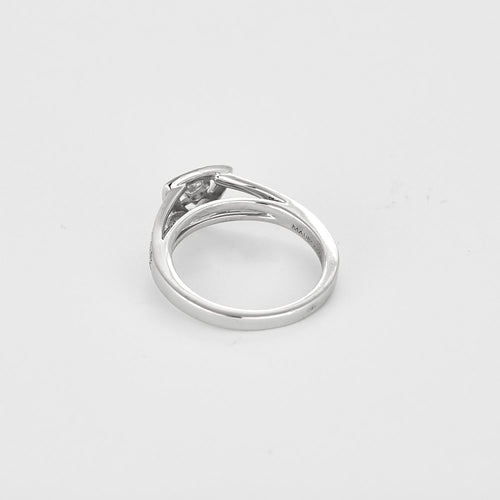 Bague 54 Mauboussin - Dream and Love N°2 - Bague en or blanc et diamants 58 Facettes DV6693-8-54-3