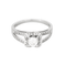 Bague 54 MAUBOUSSIN - Chance of love n°5 - Bague en or gris et diamant 0.50 carat environ. 58 Facettes DDV28310-1