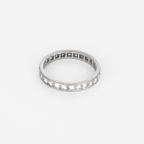 Bracelet 55 Alliance américaine en or gris et diamants 58 Facettes DV8916-3