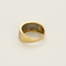 Bague 51 Bague jonc en or jaune et or gris, diamants 58 Facettes DV26327-9