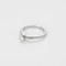 Tiffany & Co. Bague solitaire en platine et diamant 0.20 carat