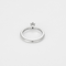 Tiffany & Co. Bague solitaire en platine et diamant 0.20 carat