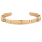 Bracelet CARTIER - Love - Bracelet en or rose ouvert 58 Facettes DV26766-1