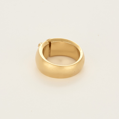Bague 53 CHAUMET - Liens - Bague en or jaune et diamants 58 Facettes DV28402-1