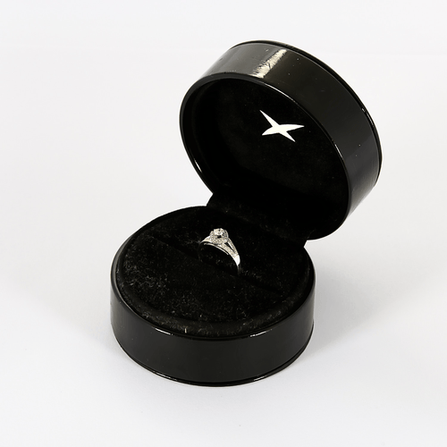 Bague 52 Mauboussin Bague Solitaire Love my Love N°2 en or gris et diamants 58 Facettes DV24085-1