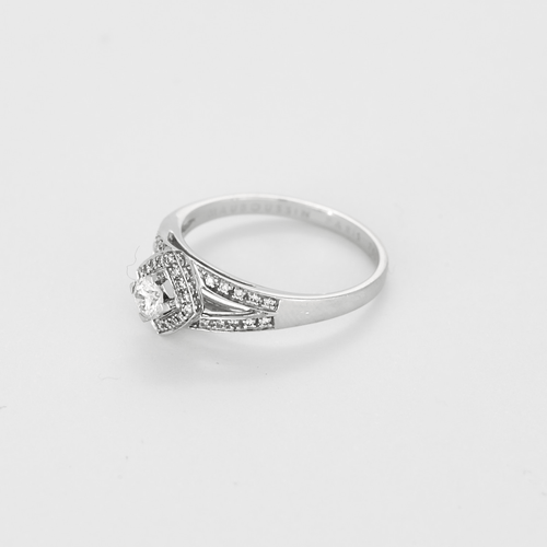 Bague 52 Mauboussin Bague Solitaire Love my Love N°2 en or gris et diamants 58 Facettes DV24085-1