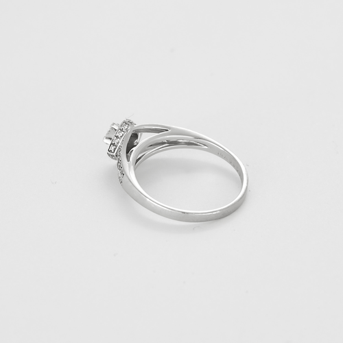 Bague 52 Mauboussin Bague Solitaire Love my Love N°2 en or gris et diamants 58 Facettes DV24085-1