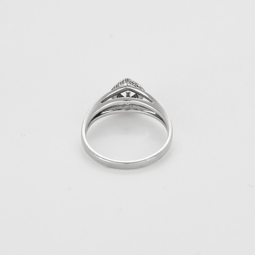 Bague 52 Mauboussin Bague Solitaire Love my Love N°2 en or gris et diamants 58 Facettes DV24085-1