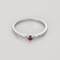 MAUBOUSSIN - Capsule d'émotions - Bague en or blanc, rubis et diamants